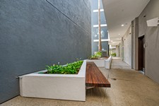 interior planter bench